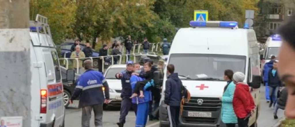 Horror en Rusia: tiroteo en una escuela con 13 muertos, entre ellos niños