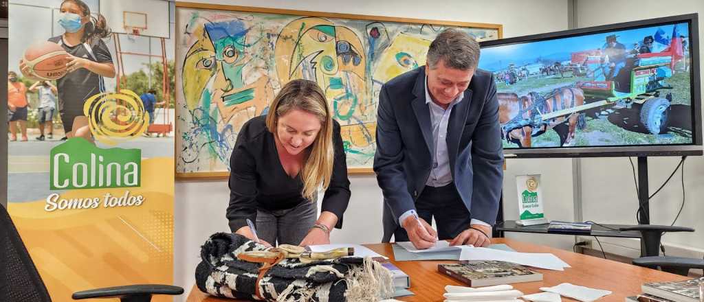 Las Heras firmó un convenio de cooperación con cuatro localidades chilenas