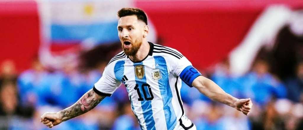 Con un doblete de Messi, Argentina goleó a Jamaica