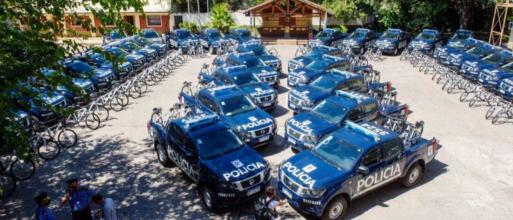 Veinte camionetas nuevas para la Policía de Mendoza