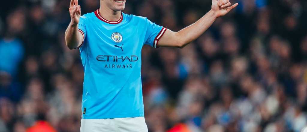 Julián Álvarez y un posteo que emocionó a todos