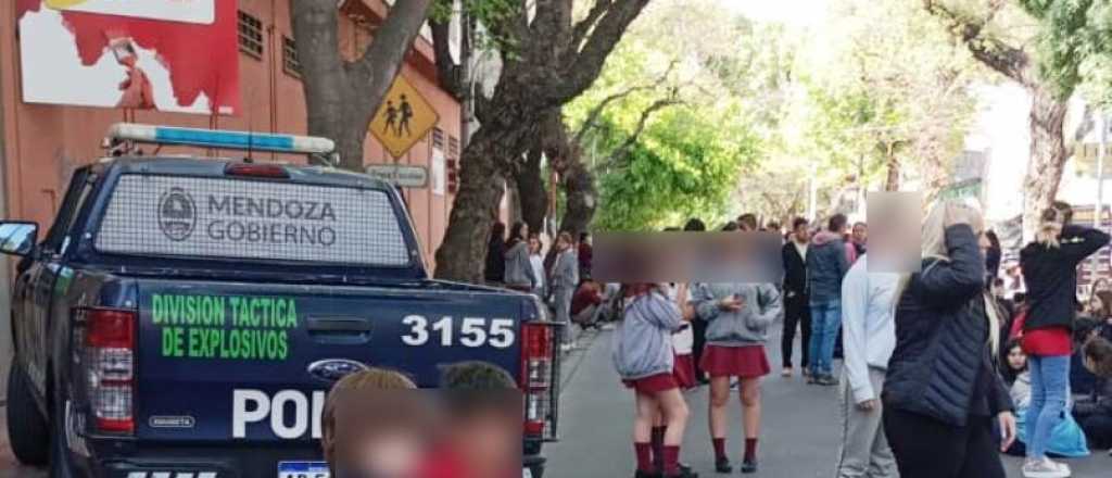 Por amenaza de bomba desalojaron el Colegio San Pedro Nolasco