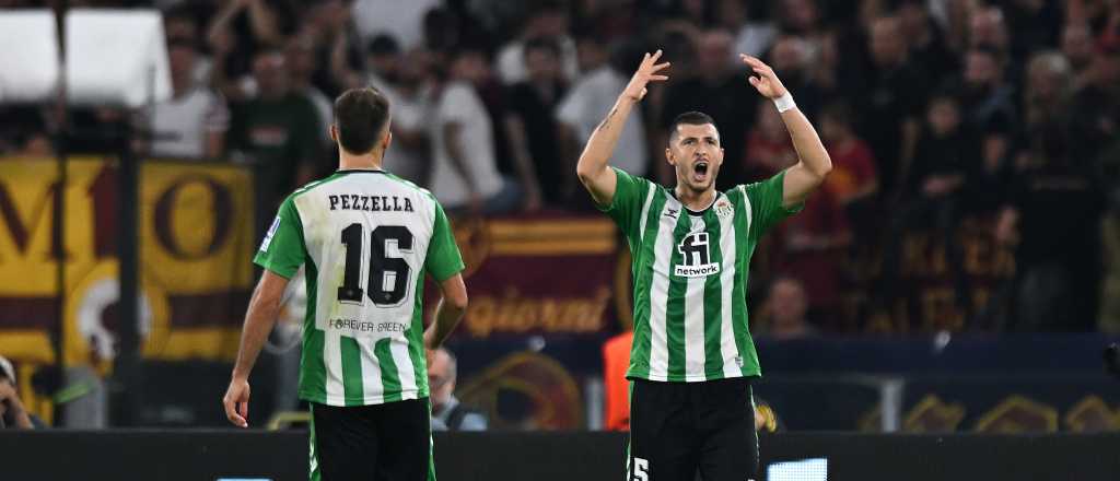 Guido Rodr&iacute;guez le gan&oacute; el duelo a Dybala y Betis festej&oacute; ante Roma