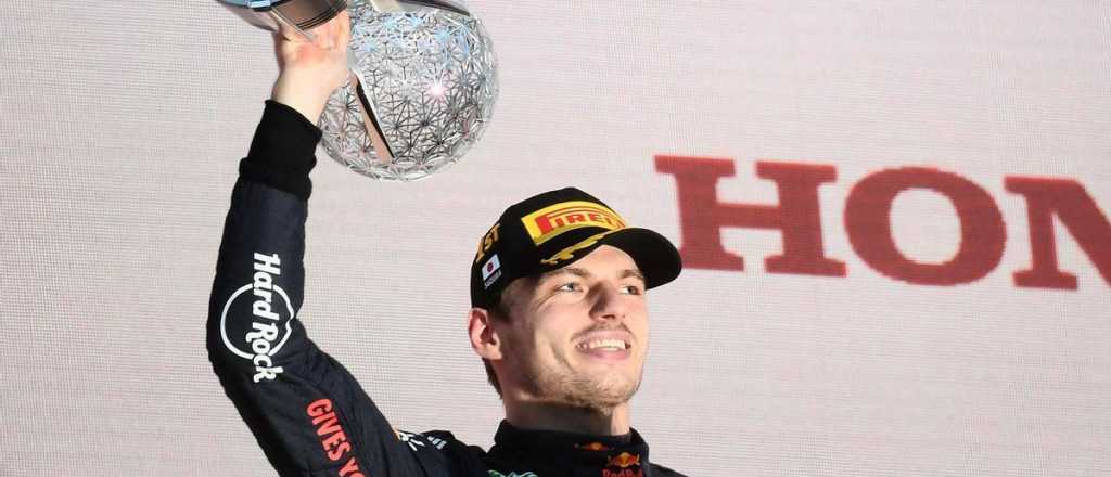 Max Verstappen ganó su segundo título Mundial de Fórmula 1 en Japón