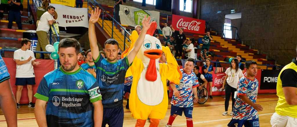 Futsal: Las Heras, sede del Nacional para personas con S&iacute;ndrome de Down