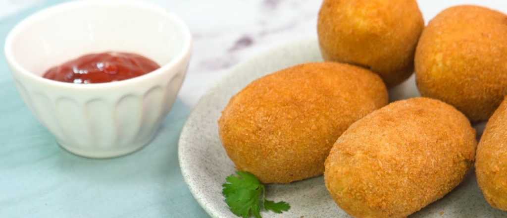 Bombas de papa: receta f&aacute;cil y r&aacute;pida