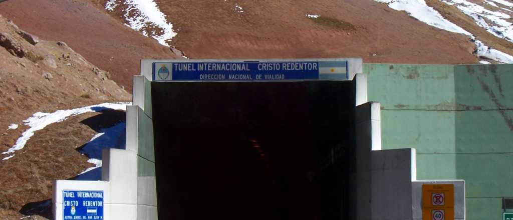 Al mediodía se abriría el Túnel Internacional Cristo Redentor