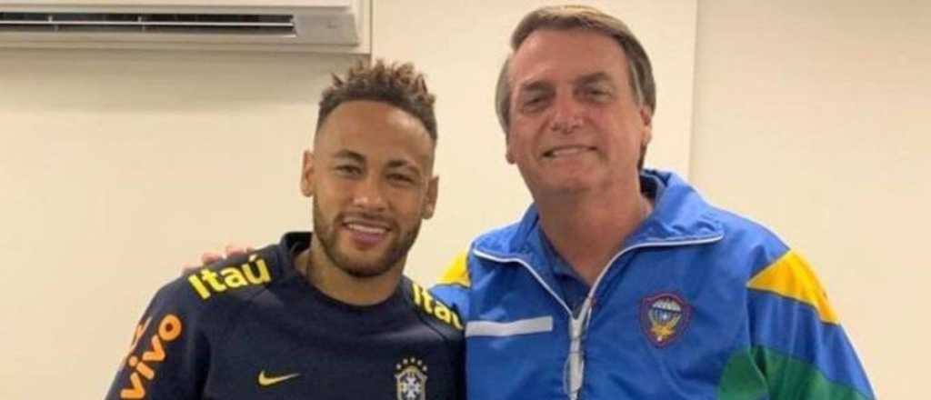 Video: Bolsonaro con Neymar, el jugador pronosticó ganar el Mundial