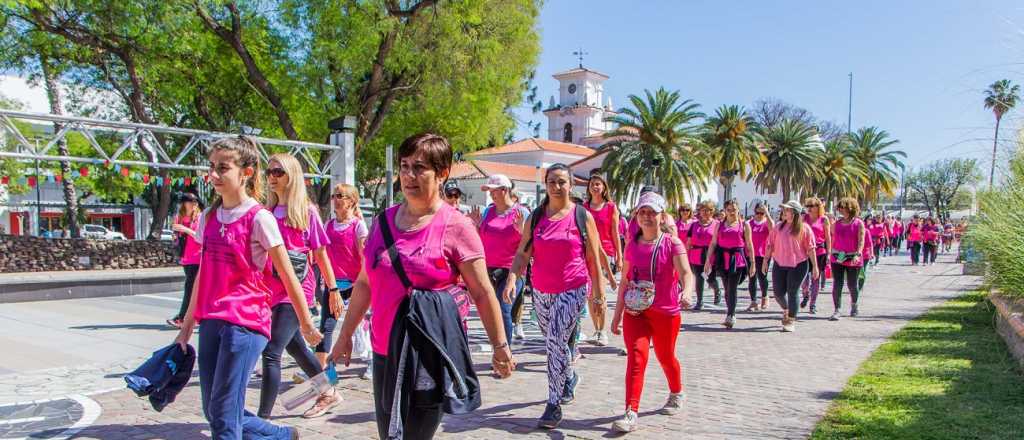 Miles de personas caminaron por el cáncer de mama en San Martín