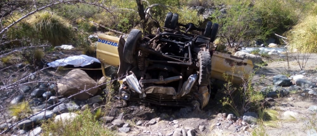La fatal coincidencia con la gr&uacute;a que volc&oacute; en Vallecitos y muri&oacute; un hombre
