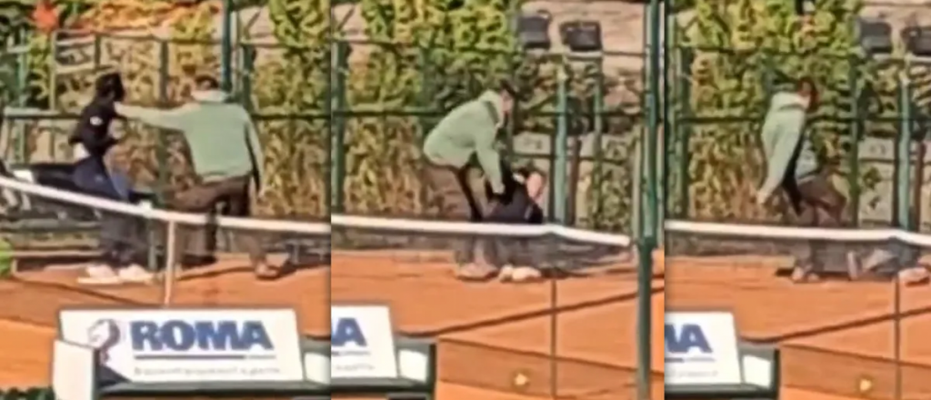 Un entrenador de tenis agredió salvajemente a su hija de 14 años en Serbia