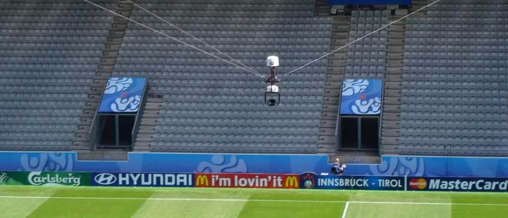 La increíble SpiderCam, tecnología para una experiencia realista