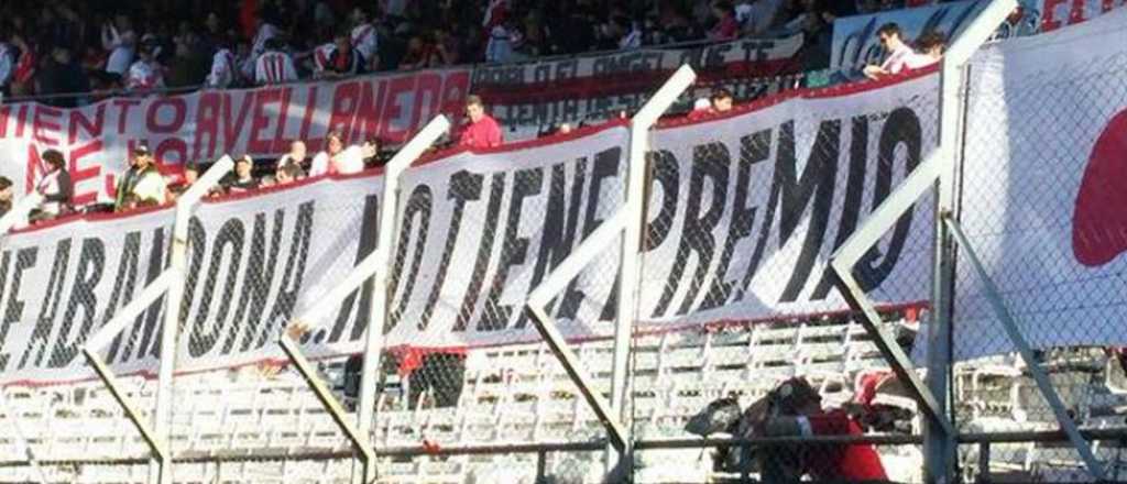 Las banderas "picantes" de River para Boca
