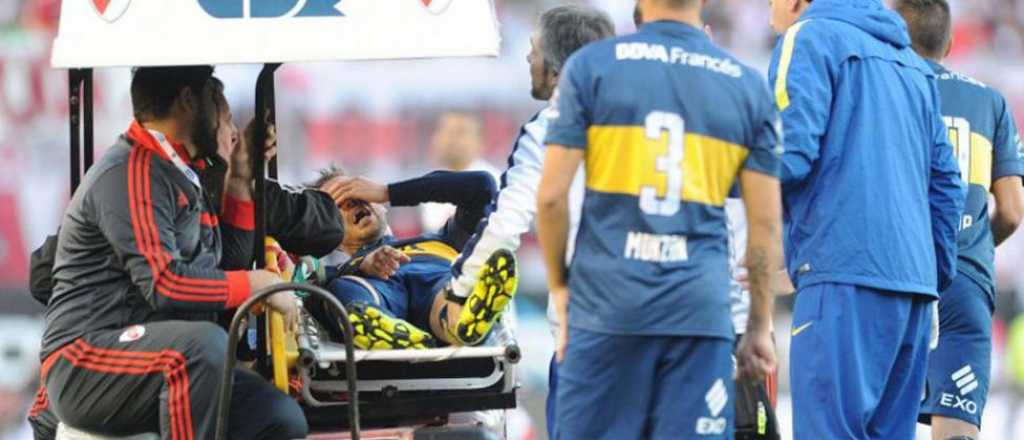 Se confirmó la rotura del tendón de aquiles de Gago