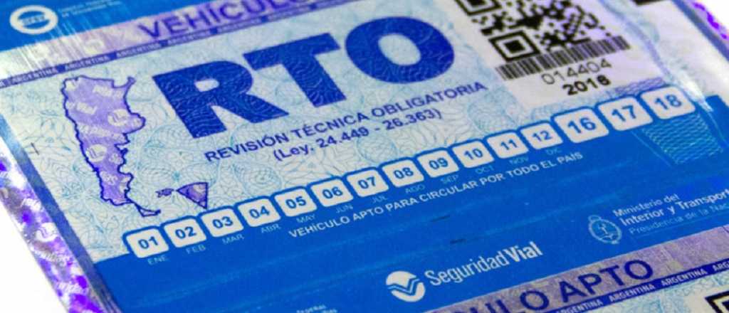 Si te detienen por segunda vez y no ten&eacute;s la RTO te van a multar