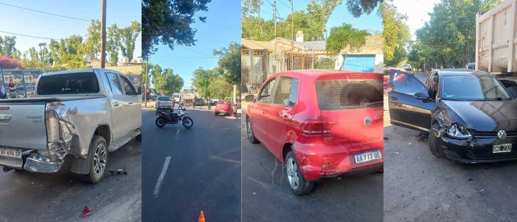 Un cami&oacute;n se qued&oacute; sin frenos y choc&oacute; a ocho autos en Guaymall&eacute;n
