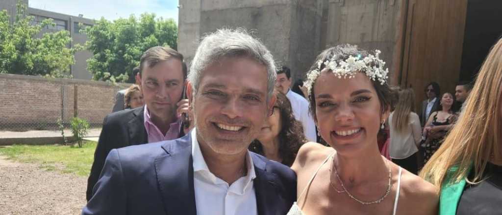 Giuliana Lucoski se cas&oacute;, a casi seis meses del accidente