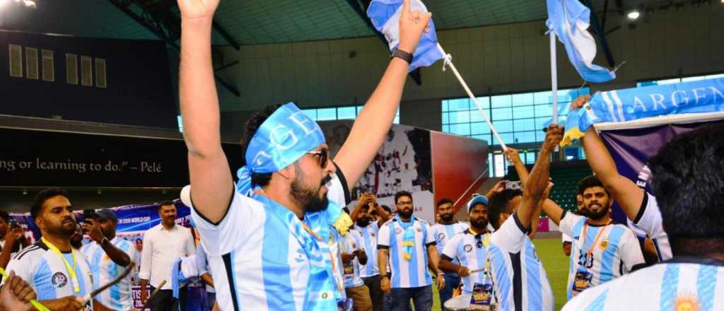 A un d&iacute;a del Mundial, ya se siente la fiebre argentina en Qatar