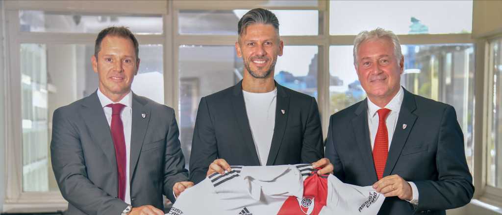 "Bienvenido a casa": así presentó River a Martín Demichelis