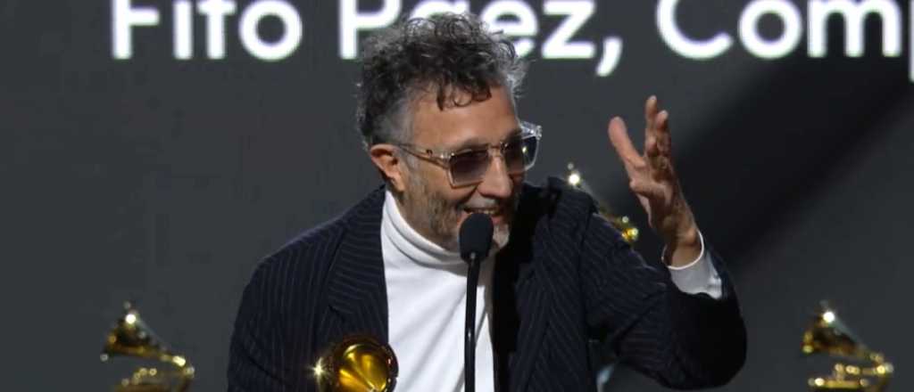 Fito Páez arrasó en los Grammy Latinos 