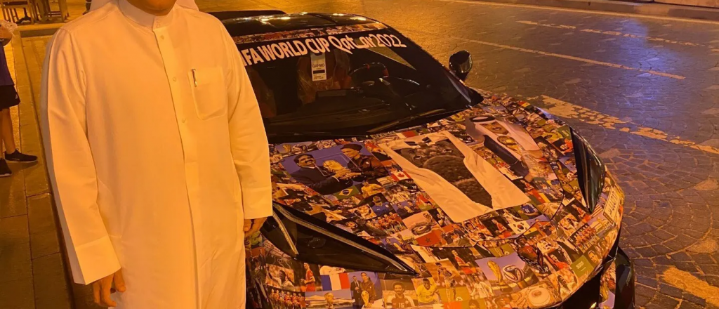 La millonaria cifra que pagó un qatarí al plotear su auto por el Mundial