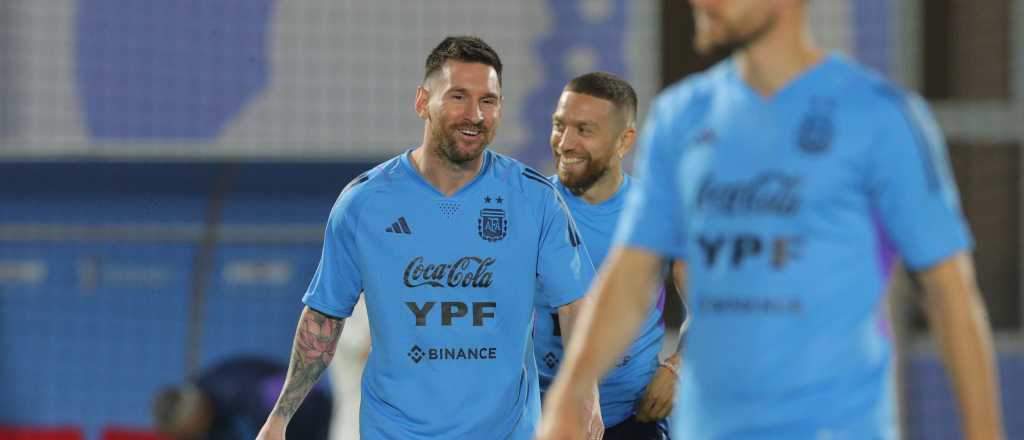 Messi y una gran noticia para la Selección a horas del debut