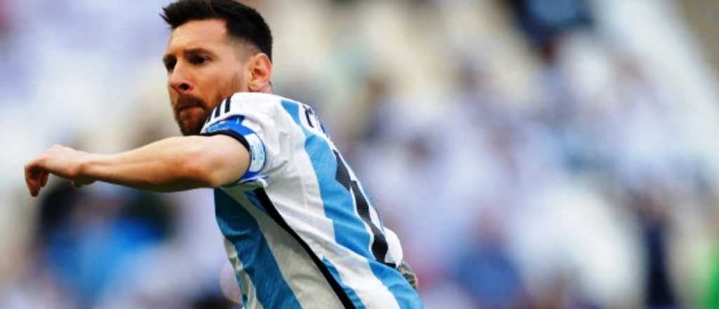 Video: el gol de Messi para abrir el marcador contra Arabia