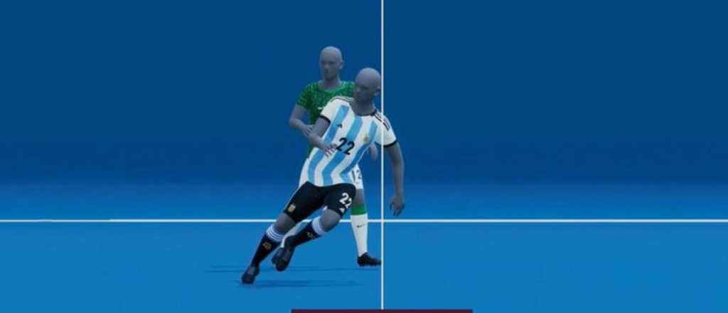 Video: así el VAR le anuló el gol a Lautaro Martínez 
