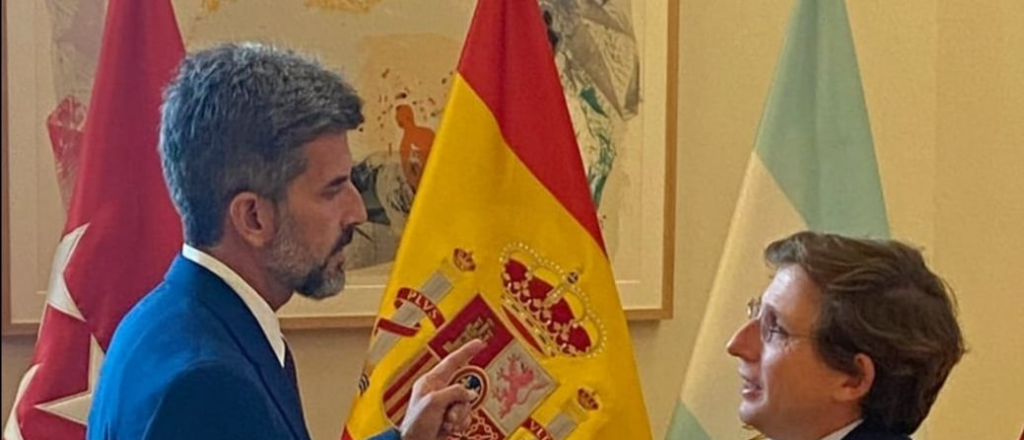 Ulpiano Suarez fue recibido por el Alcalde de Madrid
