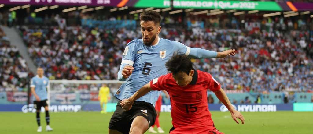 Uruguay debutó con un pobre empate ante Corea del Sur 