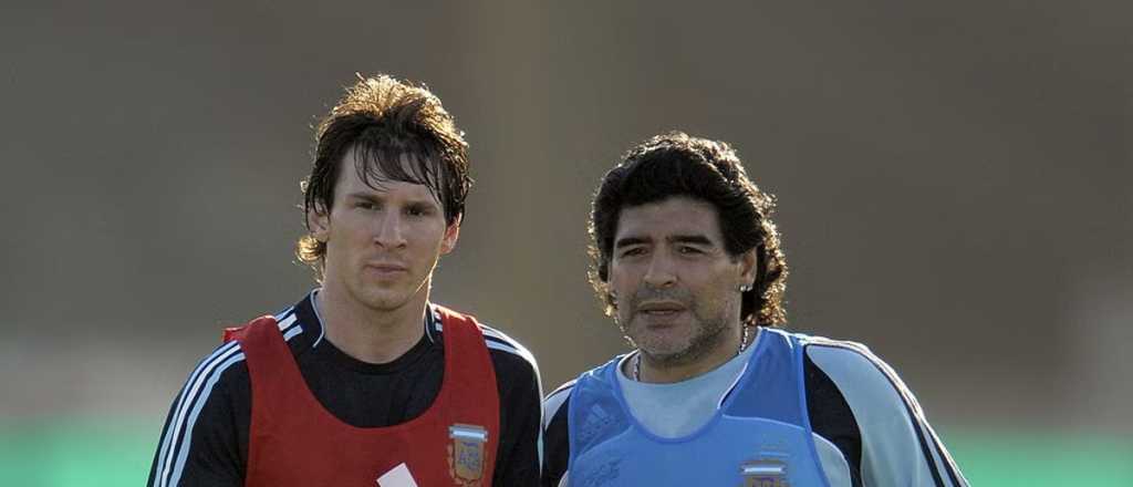 El récord de Maradona que Messi igualó ante México