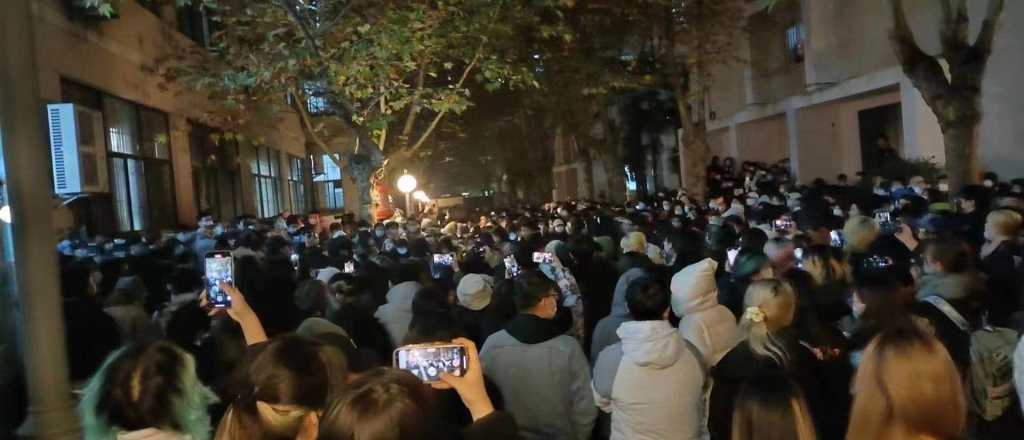 M&aacute;s protestas en China contra las estrictas medidas anticovid