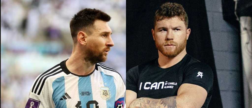 Muy furioso: la explosiva amenaza de Canelo Álvarez a Messi 