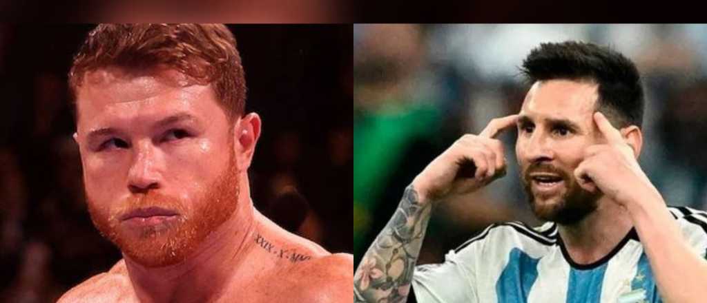 Canelo le pidi&oacute; disculpas a Messi: "Me dej&eacute; llevar por la pasi&oacute;n" 