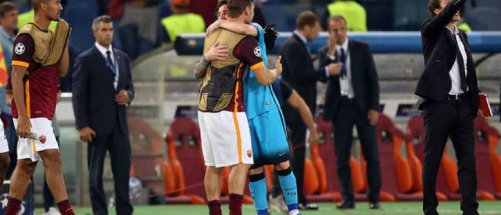 El sorpresivo pedido que le hizo a Messi el &iacute;dolo de Roma