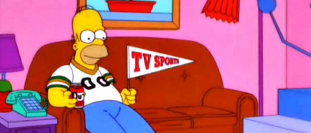 Video: Homero Simpson sorprendió a los pasajeros de Aerolíneas Argentinas