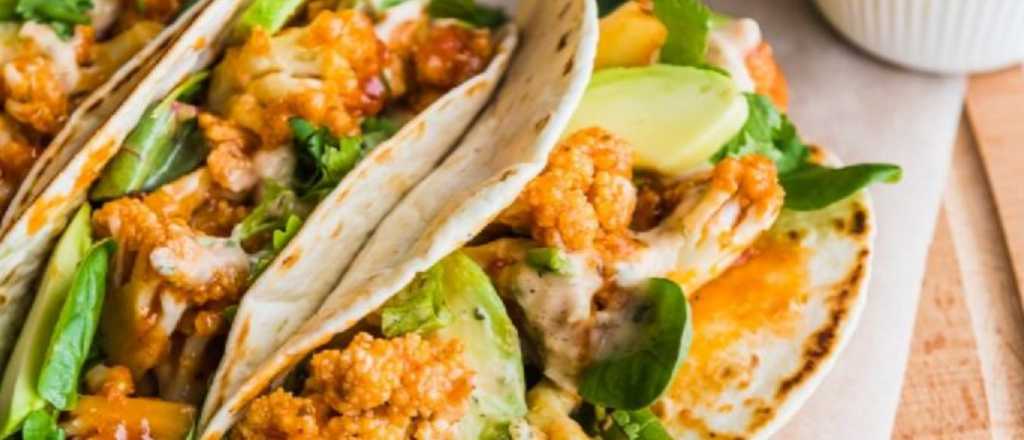 Saludables, rápidos y económicos: riquísimos tacos de coliflor