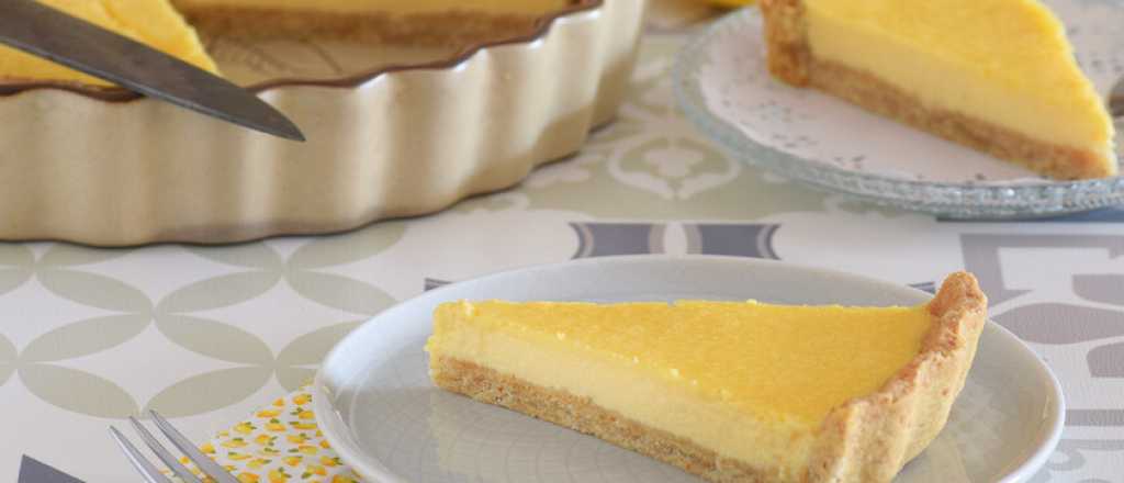 La receta ideal para hacer una tarta de limón