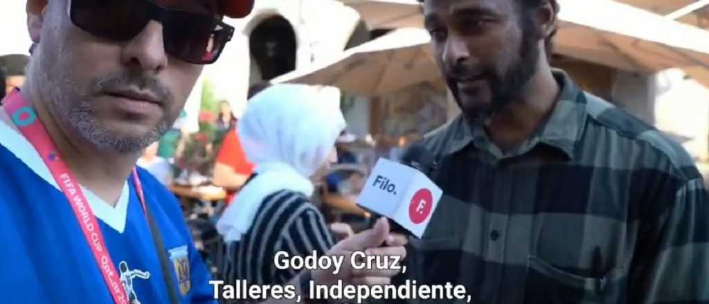 Video: indio fanático del fútbol argentino habló del Tomba y del "Trinche"