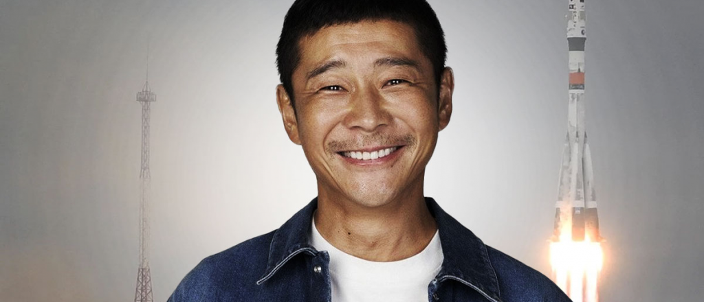 Qui&eacute;n es el japon&eacute;s que ir&aacute; a la luna con ocho personas