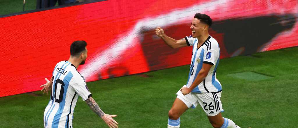 Video: Messi frotó la lámpara para el gol de Molina