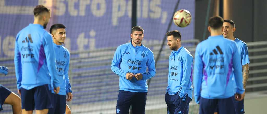 Argentina se entren&oacute; pensando en Croacia con dos grandes noticias