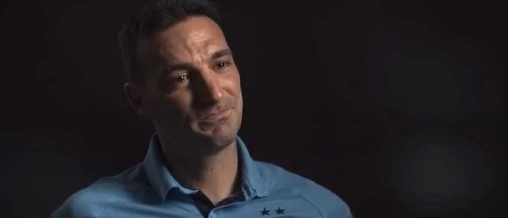 Scaloni habl&oacute; del hincha argentino y se emocion&oacute; hasta las l&aacute;grimas