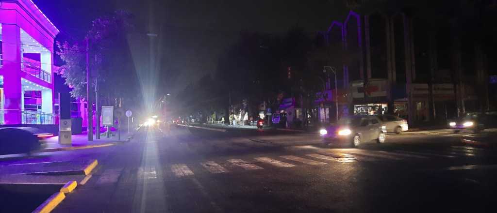 Extenso apag&oacute;n en zonas del Gran Mendoza durante este mi&eacute;rcoles