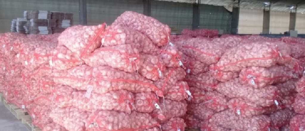 La AFIP incaut&oacute; toneladas de ajo de San Carlos que no estaban declaradas