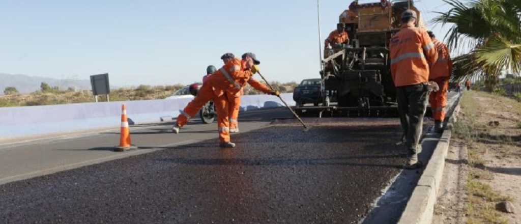 Iniciaron trabajos de renovación del asfalto en el Corredor del Oeste