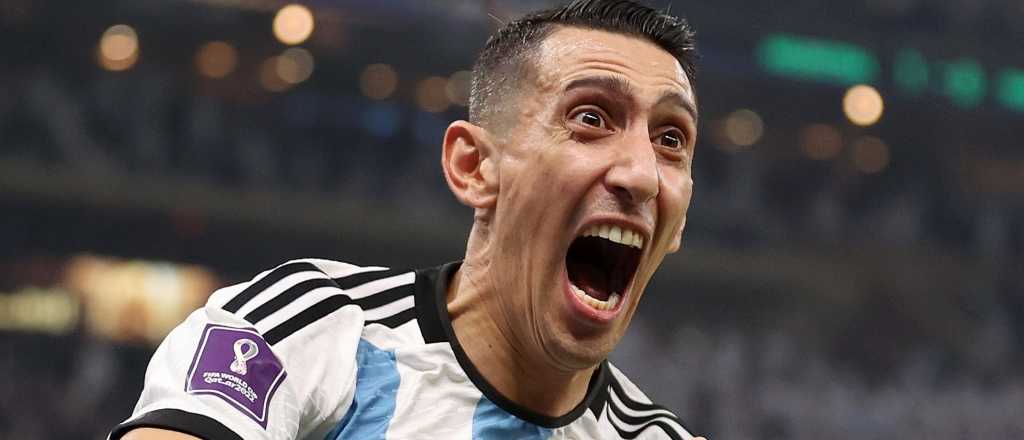 De contra, Di María anotó el segundo para la Argentina