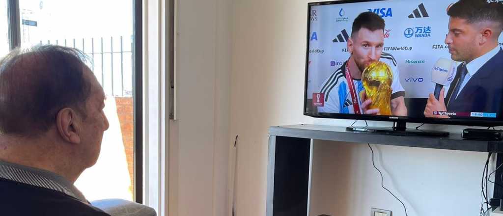 Emocionante: Bilardo vio a Messi campe&oacute;n del mundo