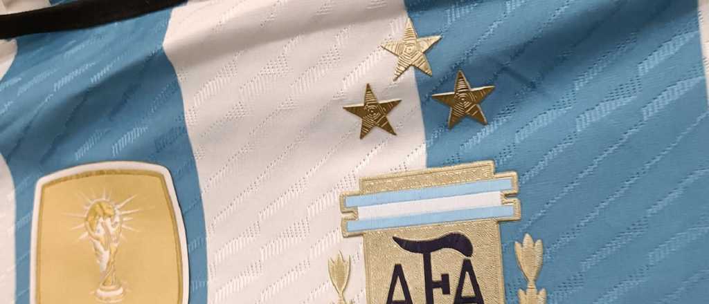 Lo más deseado: el escudo argentino con las tres estrellas