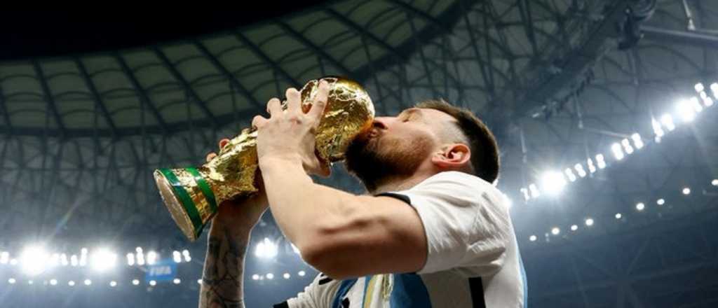 Tras su histórica actuación en Qatar, Messi ganó el Olimpia de Oro